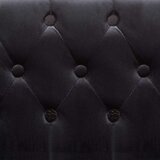  Naslanjač iz črnega žameta | Shoptok.si