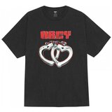 Obey Majice s kratkimi rokavi cuffs Črna Cene