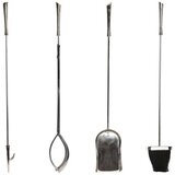 Pribor za Kamin DKD Home Decor Nehrđajući Čelik Aluminij (20 x 20 x 78 cm) | shoptok.hr