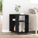  Pomoćni stolić crni hrast 70x35x60 cm inženjerski drvo | shoptok.hr