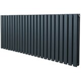 Monster ovalni stebričasti radiator – 600 mm x 1440 mm – antracitno siva, (21569774) Cene