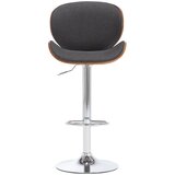  Barski stolac od tkanine sivi | Eponuda.com