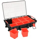  Prijenosni kovčeg crni 55,5x34,5x13,5 cm od PP-a | shoptok.hr