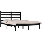  Za krevet od masivne borovine crni 140 x 190 cm | shoptok.hr