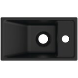 Ideal Standard Mat crni keramički umivaonik za WC 37x21 cm i.Life S – | shoptok.hr