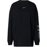 Nike Sportswear Majica ljubičasta / crna / bijela
