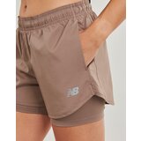 New Balance SPORT ESSENTIALS 2-IN-1 SHORT Smeđa | shoptok.hr