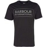 Barbour Essential Large Logo T-Shirt Black/Pewter Crna Cijene