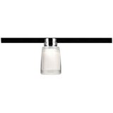 PAULMANN URail LED spot svjetiljka Safira (5,2 W, Mat krom - prozirna - saten, D x Š x V: 8 x 8 x 13,6 cm) | shoptok.hr