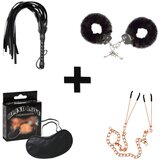 Komplet za bondage za začetnike BDSM (4 kosi) | Shoptok.si