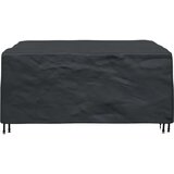 vidaXL Prevleka za zunanje pohištvo Črna 200 x 160 x 70 cm 420D | Shoptok.si