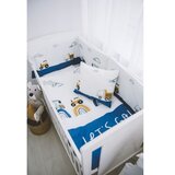 Freeon komplet 3u1: dječji krevetić Lory s madracem i 6-djelnom posteljinom Veseli graditelji 50009 | shoptok.hr