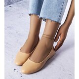 Gemre Beige ballet flats with leather insole Truchon | shoptok.hr