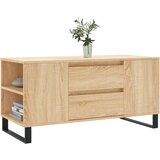  Stolić za kavu boja hrasta 102x44,5x50 cm od konstruiranog drva | shoptok.hr