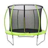 LEGONI Trampolin SPACE sa zaštitnom mrežom 244 cm, zeleni | shoptok.hr