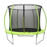 Trampolin SPACE sa zaštitnom mrežom 244 cm, zeleni