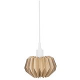 lampa od kartona DIY 17 x 12 cm