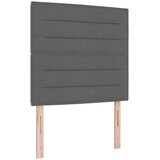  s opruga kutije Tamno siva 100 x 200 cm tkanina | shoptok.hr
