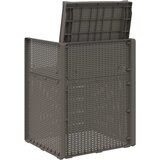  Vrtne stolice za blagovanje 2 pcs Svjetlosiva i antracit PP | shoptok.hr