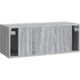 TV ormar za zid 78,5 x 31 x 30 cm Siva Sonoma Konstruirano drvo | shoptok.hr