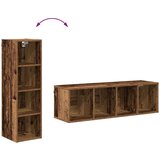 vidaXL Viseča omarica Riga Star les 30 x 29,5 x 100 cm Konstruiran les | Shoptok.si