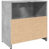  Kupaonski ormarić za umivaonik beton sivi 60x33x60 cm | shoptok.hr