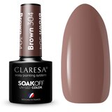 Claresa SoakOff UV/LED Color Brown gel lak za nokte nijansa 304 5 g Cijene