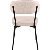 Hom`in stol, les, kovina, tekstil pink | Shoptok.si