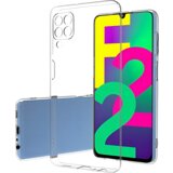 NIKCORP Etui za Samsung Galaxy F22, prozoren silikonski ovitek s protizdrsno zaščito, matiran zaključek in natančno prileganje, (5000139298) Cene