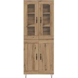  Highboard Umjetnički hrast 69,5 x 34 x 90 cm Konstruirano drvo | shoptok.hr