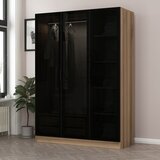 Woody Fashion Ormar Kale 135x210x52cm Tamno siva | Eponuda.ba