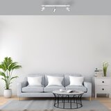  LED spot svetiljka TUNE 3xGU10/4,8W/230V mat hrom/bela | Eponuda.com
