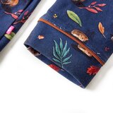  Dječja haljina s dugim rukavima modra 140 | shoptok.hr