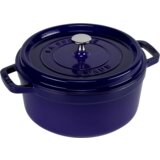 Staub Round Cocotte, 24cm cast iron, dark blue cijene