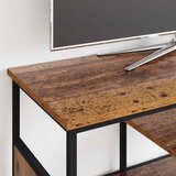 TV ormar Staro drvo 100 x 35 x 45 cm Obrađeno drvo i čelik | shoptok.hr
