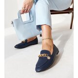 Gemre Navy loafers with chain Scaletta | Shoptok.si
