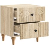  Noćni ormar s ladicama 2 pcs Hrast sonoma 43 x 34,5 x 48 cm | shoptok.hr