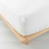 Douceur d intérieur Bijela plahta s gumom od muslina 160x200 cm Angelia – | shoptok.hr