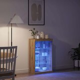  LED komoda S LED lampica Umjetnički hrast 60,5 x 37 x 100 cm | Eponuda.ba