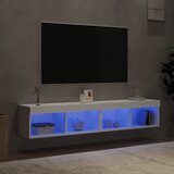 TV ormarići s LED svjetlima 2 kom bijeli 80x30x30 cm | shoptok.hr