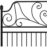  Okvir za krevet crni metalni 140 x 200 cm | Eponuda.com