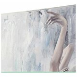  Slika DKD Home Decor Platno Siva Plava Drvo Bijela (100 x 3 x 100 cm) (2 kom.) | shoptok.hr