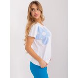 RUE PARIS Blouse-RV-BZ-9628.26X-white-blue | Shoptok.si