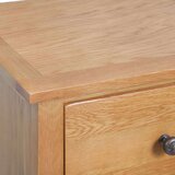vidaXL Visoki ladičar 45 x 32 x 110 cm od masivne hrastovine | shoptok.hr