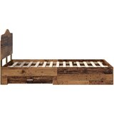  Konstrukcija postelje Star les 120 x 190 cm Konstruiran les, (5000102219) | Shoptok.si