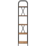 vidaXL Polica Staro drvo 40 x 30 x 183 cm Konstruirano drvo | shoptok.hr