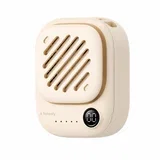 CLICK 01 Mini Portable Neck Fan, Beige