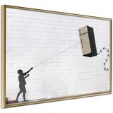  Poster - Banksy: Fridge Kite 60x40 Cijene