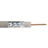 Digitus Coaxial cable RG-6, 75 Ohm, shield (2x foil + 77% braid), Eca, PVC, 100m, white | shoptok.hr