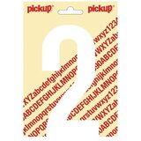  Naljepnica (Motiv: 2, Bijele boje, Visina: 150 mm) | shoptok.hr
